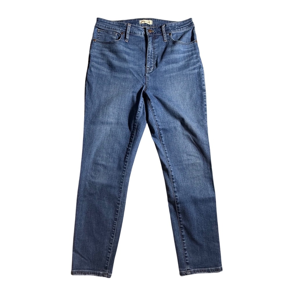 Madewell Curvy‎ High-Rise Skinny Crop Jeans Medium Wash Size 31-2010